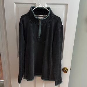 Fat Face Airlie Gray Zip Up Sweater with Stand-Up Collar